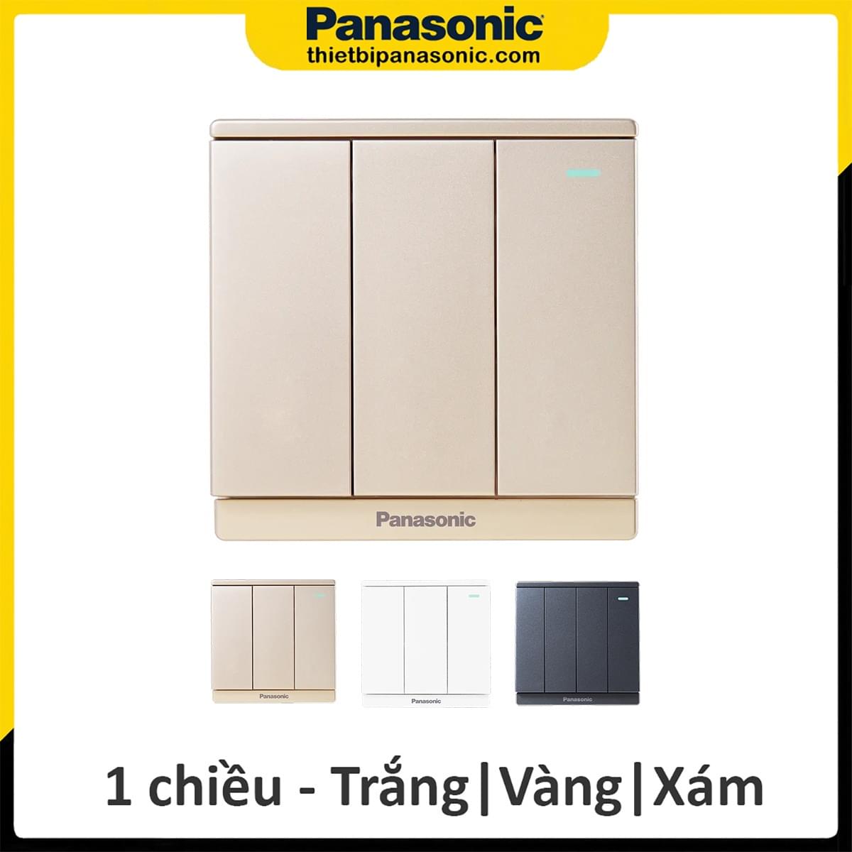 Bộ 3 công tắc 1 chiều Panasonic