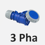 Ổ cắm công nghiệp 3 pha
