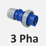 Phích cắm công nghiệp 3 pha